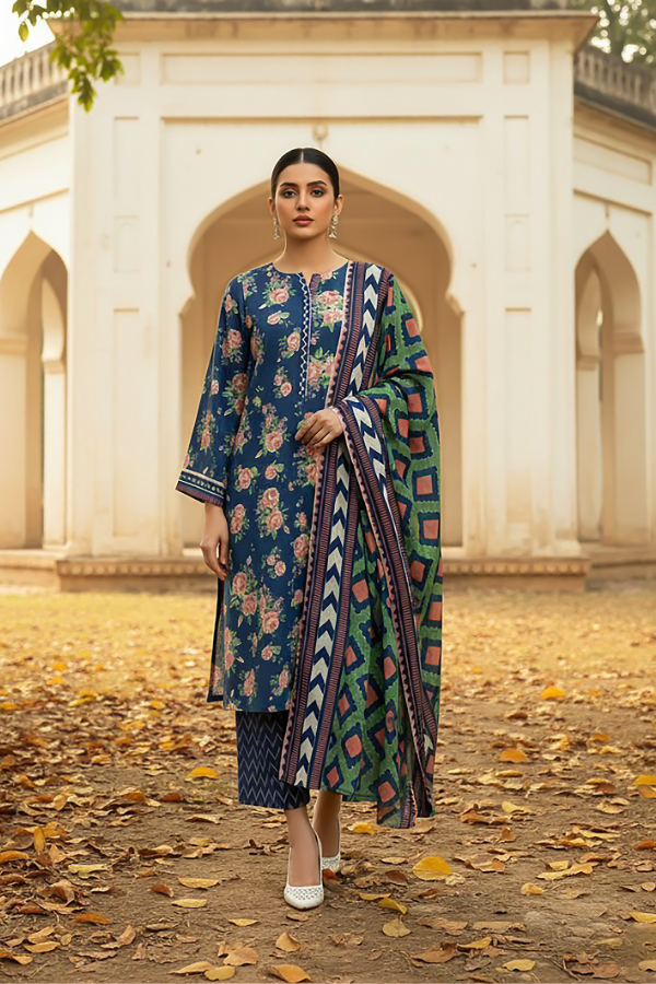 3 Piece - Premium Slub linen - V6 - 03