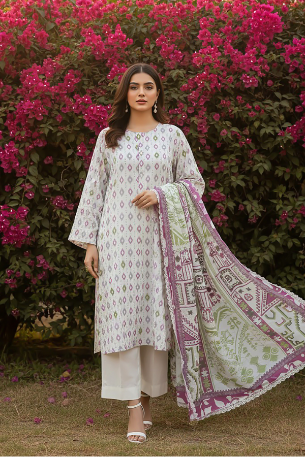 3 Piece - Premium Slub linen - V6 - 09