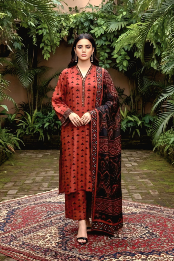 3 Piece - Premium Slub linen - V6 - 11