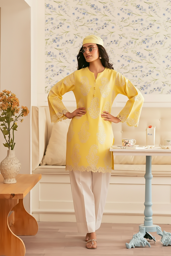 2 Piece - Embroidered Lawn Suit - V5 - 12