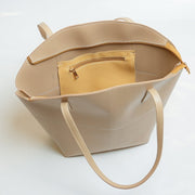 TOTE SHOULDER BEIGE