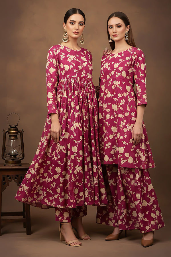 2 Piece - Printed Lawn Suit - V2 - 14