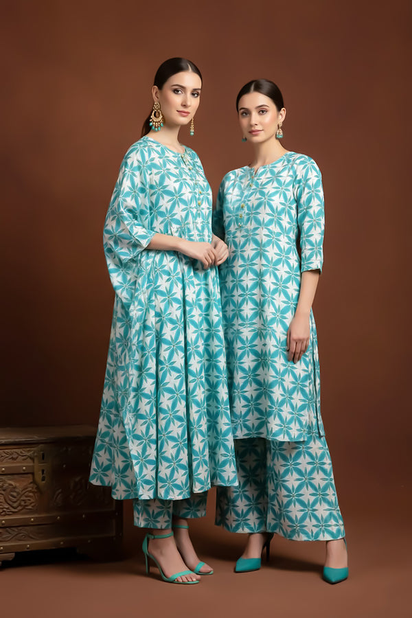 2 Piece - Printed Lawn Suit - V2 - 16
