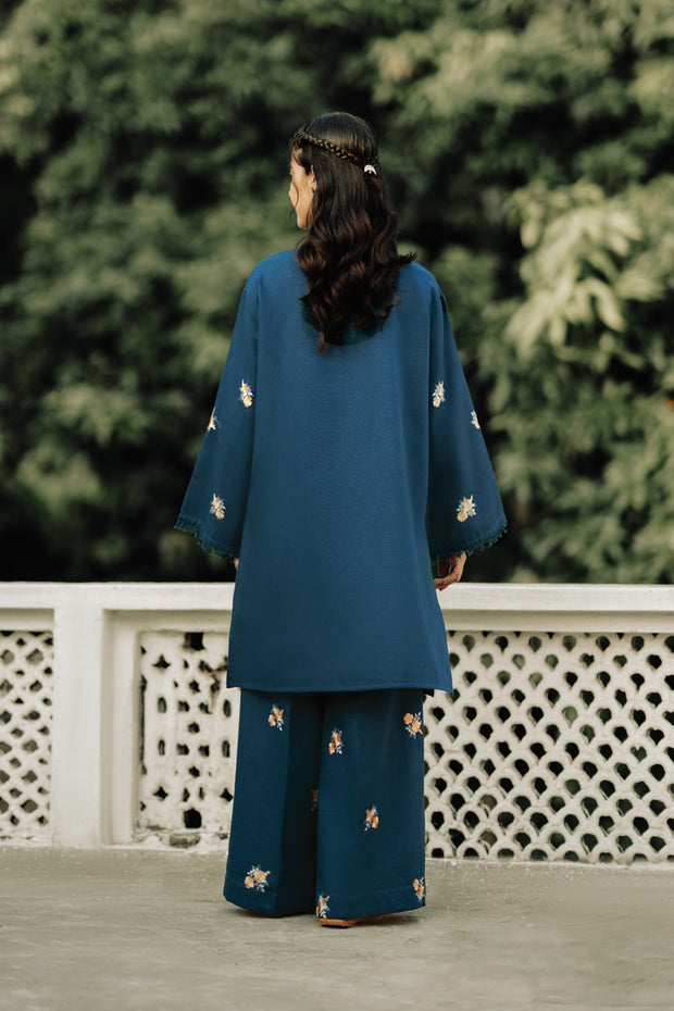 2 Piece - Embroidered Khaddar Suit - LR-06